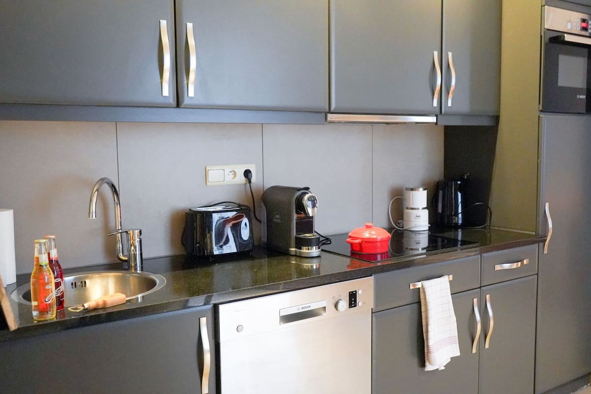 apartment, 2 bedrooms | private kitchen | fridge, microwave, oven, stovetop