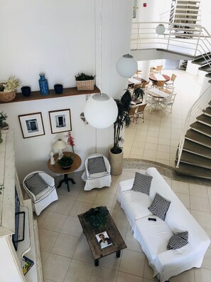 Lobby sitting area