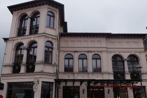 Fassade der Unterkunft