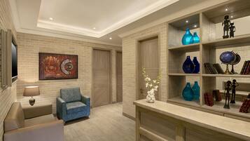 Spa reception