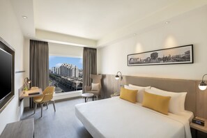 Minibar, in-room safe, individually decorated, desk - Lemon Tree Premier New Town Kolkata (Barasat)