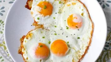 Gratis kontinental frukost varje dag