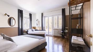 5 bedrooms, in-room safe, iron/ironing board, travel crib