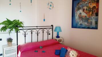 Superior House, 1 Bedroom, Patio, Partial Sea View | 1 bedroom, individually furnished, desk