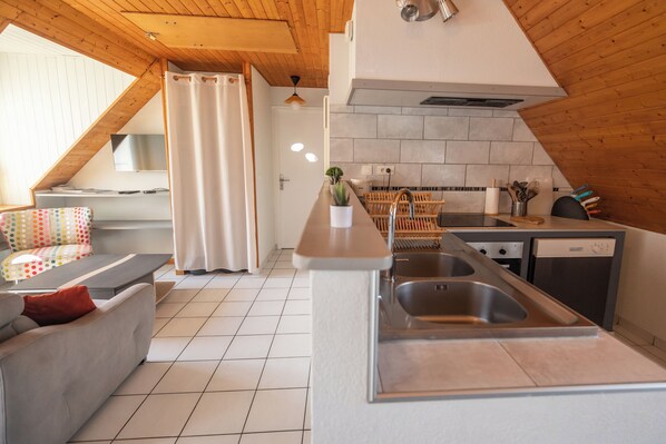 Apartment, 1 Bedroom (Le Portzic) | Private kitchen