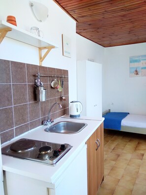 Fridge - Studio for 1 person with sea view (Rodos)