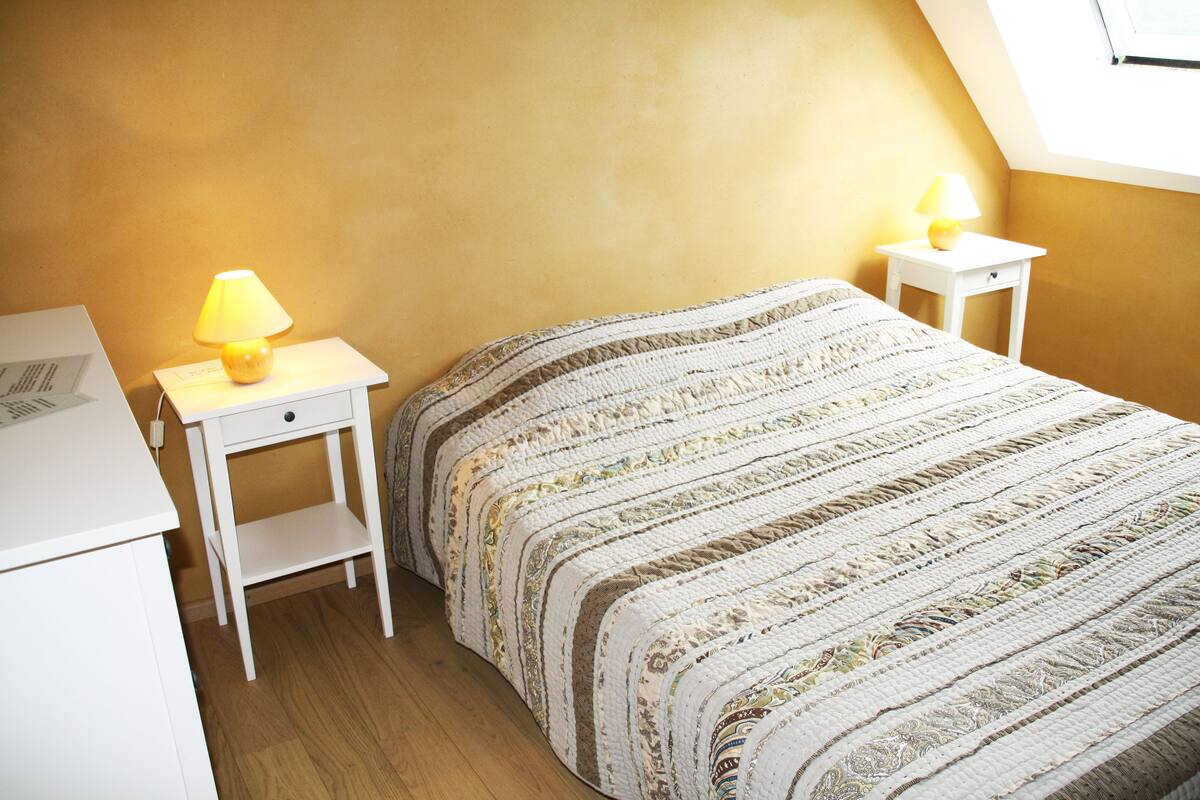 Double Room (Citron) | Desk, iron/ironing board (on request), cribs (free), WiFi (free)