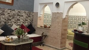 Sala de estar en el lobby
