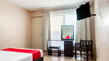 1 Schlafzimmer, schallisolierte Zimmer, Bügeleisen/Bügelbrett
