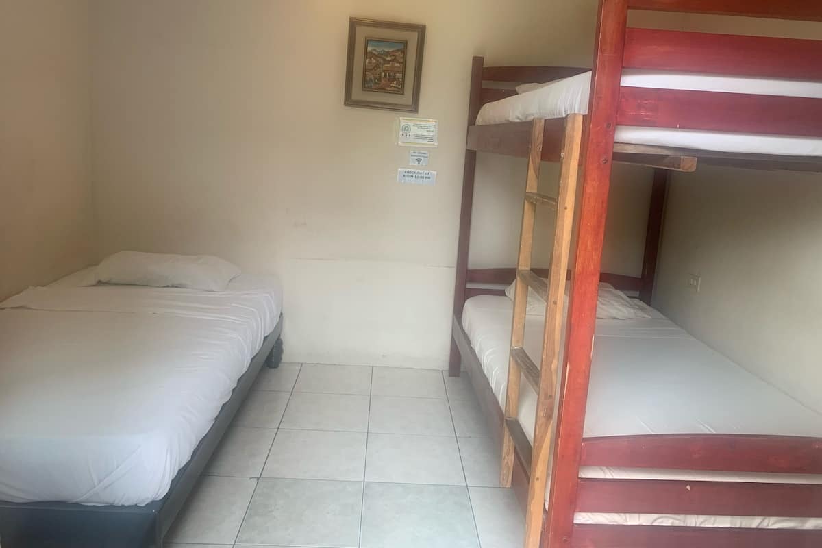 Dormitorio compartido económico, dormitorio mixto | Tabla de planchar con plancha, wifi y ropa de cama