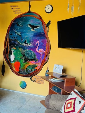 Living area - Dreamkapture Hostel (Guayaquil)