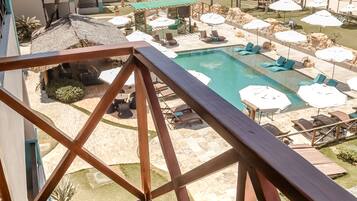 Suite Luxo Frente Mar | Vista do quarto