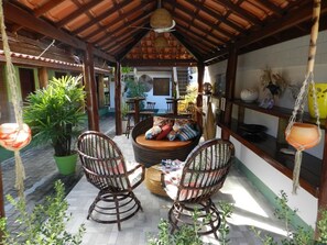 Porch - Pousada O Rancho Alegre (Cairu)