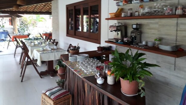Breakfast area - Pousada O Rancho Alegre (Cairu)