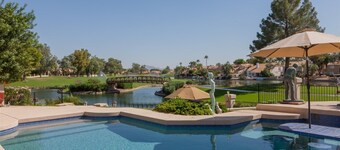 4BR Ocotillo Home, On the Lake and Golf Course