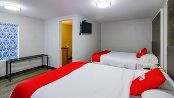 Premium Room, 2 Queen Beds | Free WiFi, bed sheets