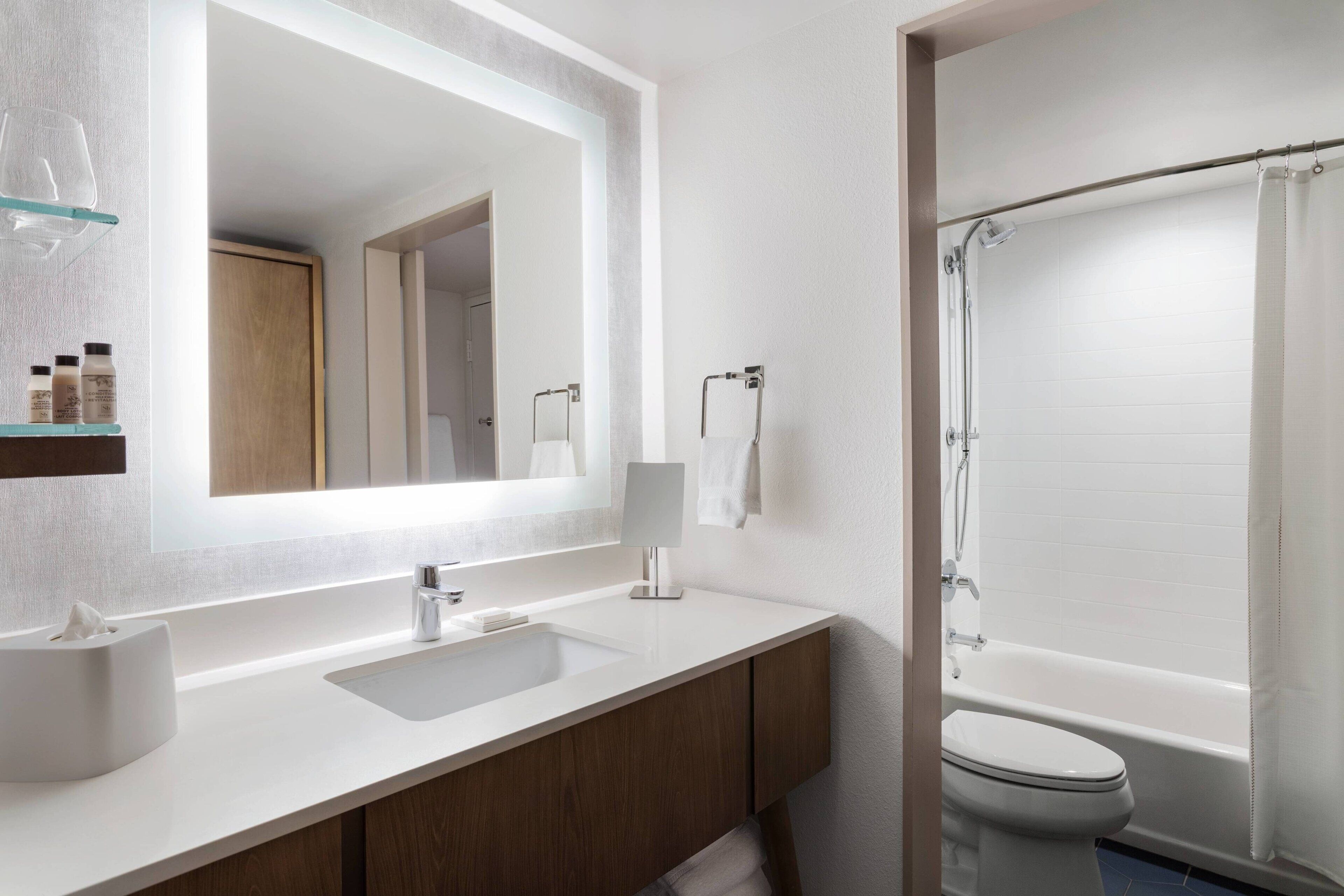 free toiletries, hair dryer, towels, soap