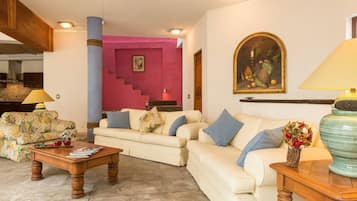 Sala de estar en el lobby