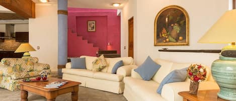 Lobby sitting area