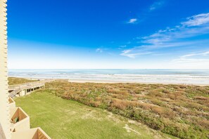 On the beach - Sea Gull #310L: Beachfront 2 Bedroom 2 Bathroom With Spectacular Views and 24 Hour Management (Port Aransas)