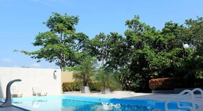 Alberca al aire libre