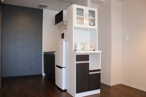 家庭公寓, 2 间卧室, 无烟房 | 私人厨房 | 冰箱、微波炉、炉灶、电热水壶