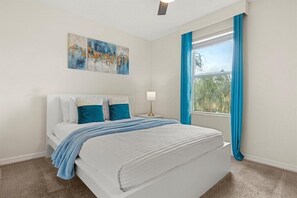 5 bedrooms, iron/ironing board, travel crib, WiFi