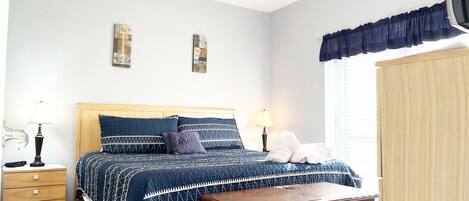 2 bedrooms, desk, iron/ironing board, free WiFi