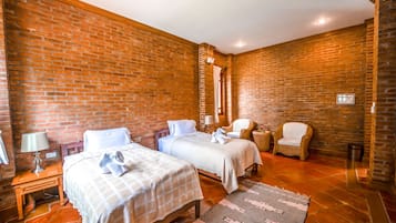 Chambre Double Deluxe | Wi-Fi gratuit, draps fournis