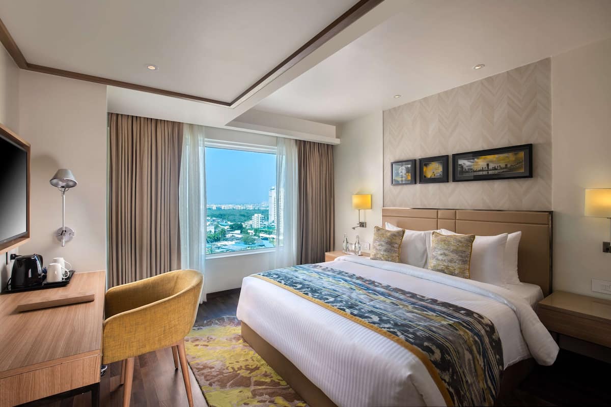 Premium bedding, down duvets, pillow-top beds, minibar