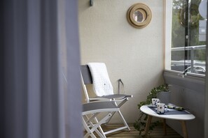 Epoque Apartment with Sauna (located 150m away from main building) | Terrace/patio - Hotel Epoque (Jakobstad)
