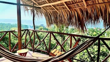 Habitación doble exclusiva | Terraza o patio