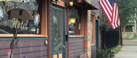 Fassade der Unterkunft