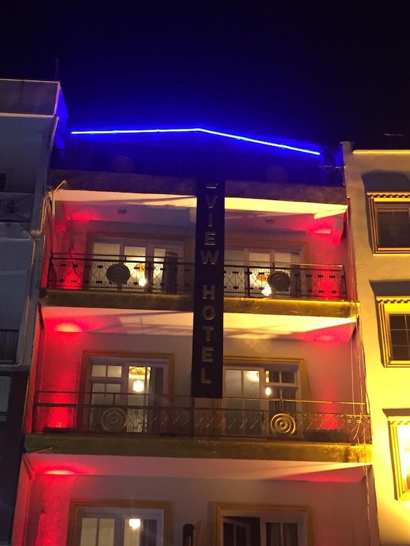 Front of property - evening/night
