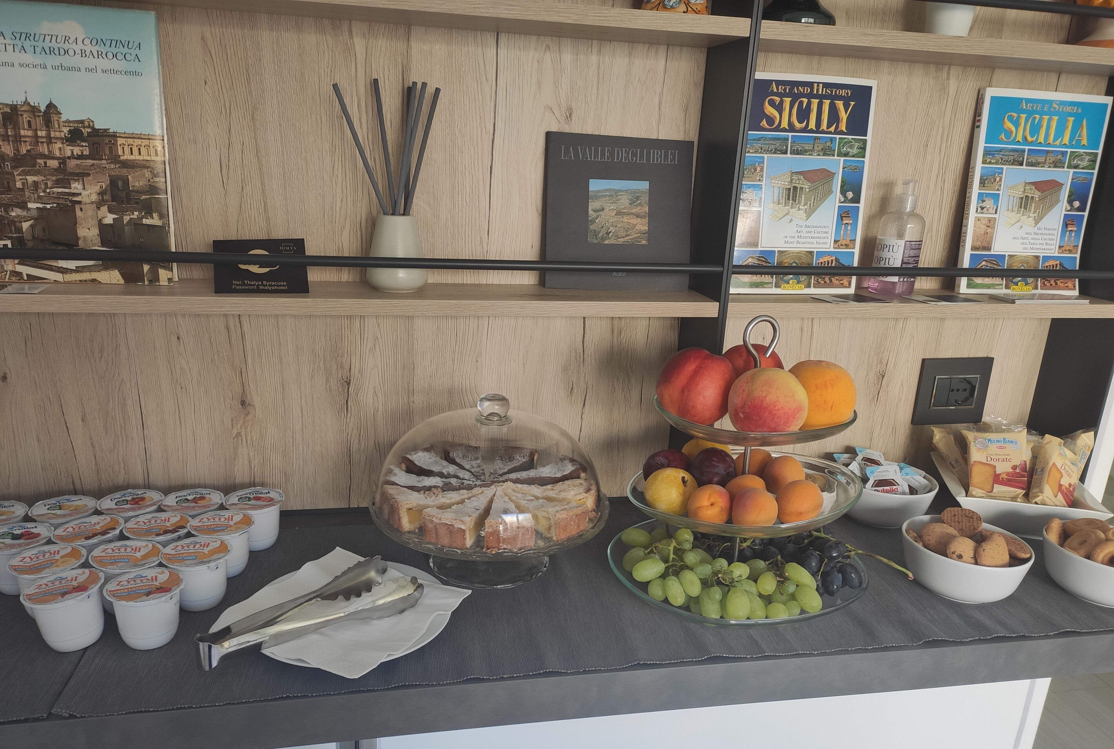 Daily buffet breakfast (EUR 7 per person)