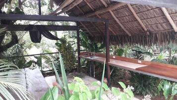 Petit déjeuner composé de spécialités régionales (4500 CRC par personne)