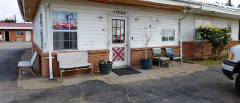 Fassade der Unterkunft