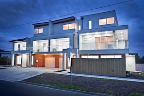 Front of property – evening/night