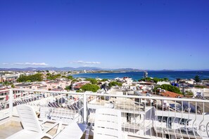 Vista a la playa o al mar