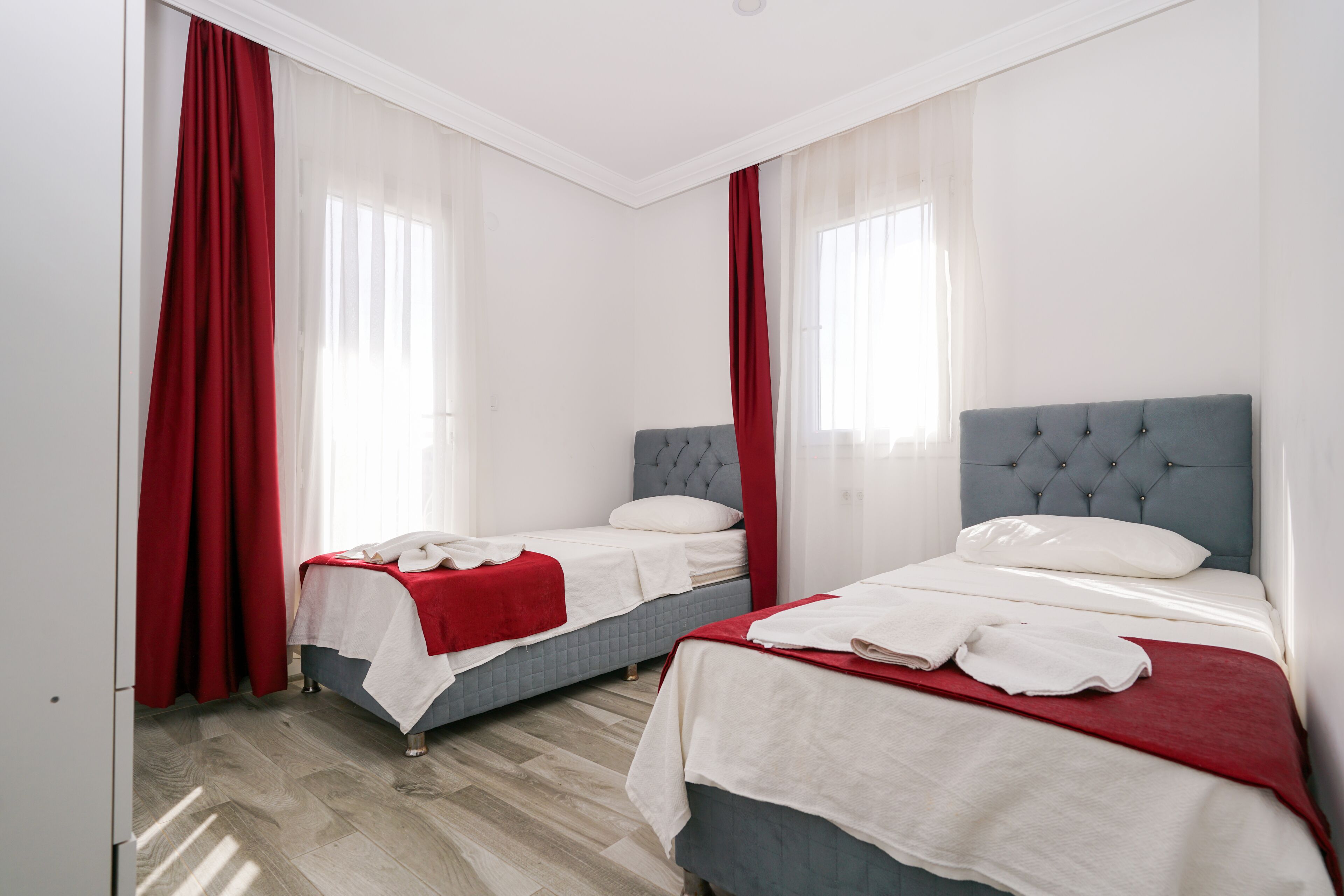 Apartment, 2 Bedrooms | Desk, iron/ironing board, bed sheets