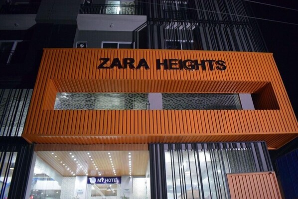 Façade de l’hébergement 