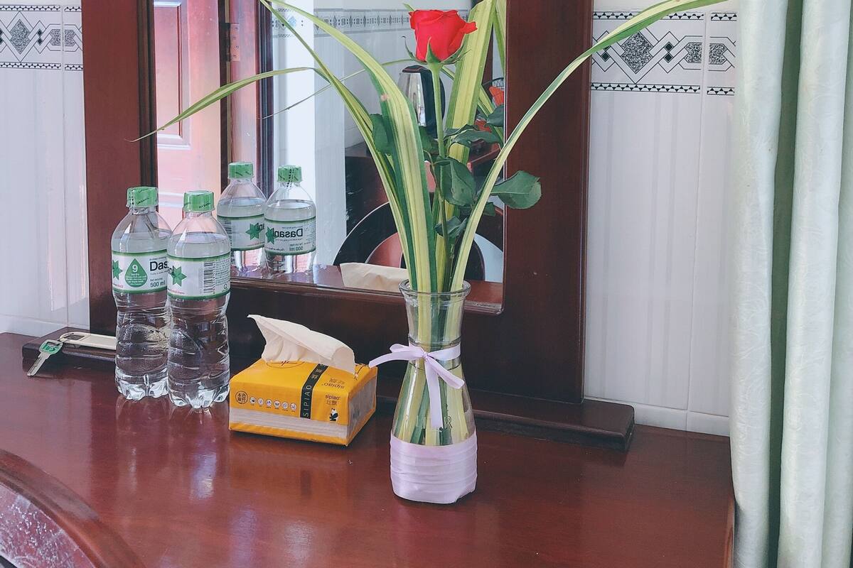 Bungalow trung tâm thành phố | Bộ đồ giường cao cấp, chăn bông 
