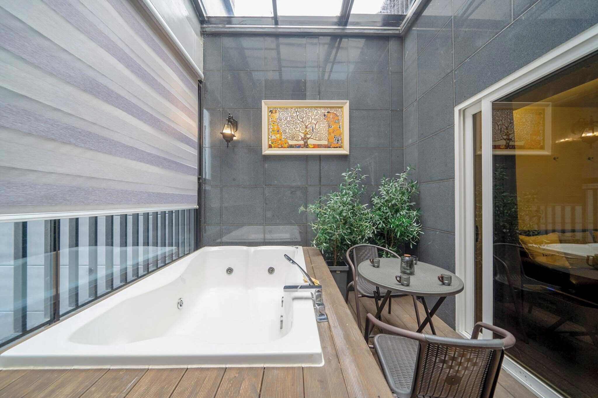 Suite Studio Luxe, vue ville (Penthouse) | Salle de bain