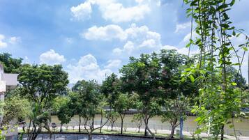 Vue depuis le balcon