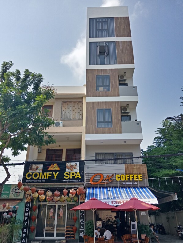 Fassade der Unterkunft