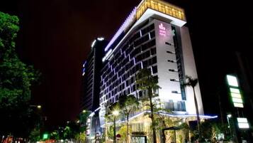 Front of property – evening/night