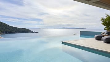 Suite Deluxe, piscina privata, vista mare | Vista dalla camera