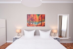 Appartement Design, sauna | Literie hypoallergénique, décoration personnalisée