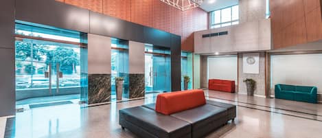 Sitzecke in der Lobby