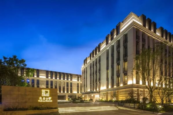 Front of property – evening/night